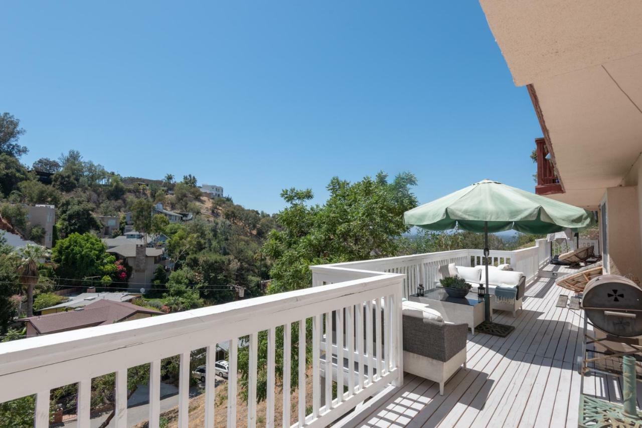 לוס אנג'לס Modern Guest House Nestled In The Hollywood Hills With Huge Deck And Wow Views! מראה חיצוני תמונה