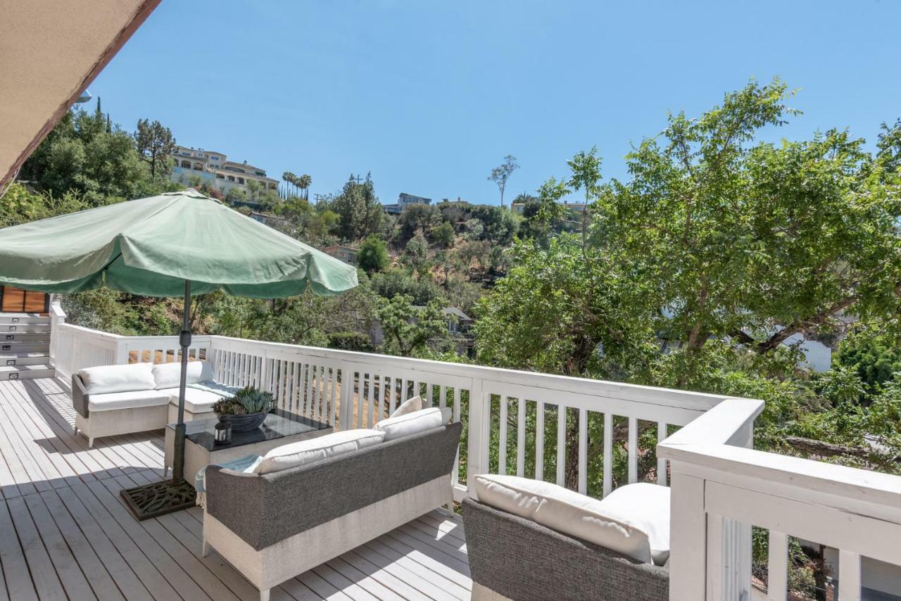 לוס אנג'לס Modern Guest House Nestled In The Hollywood Hills With Huge Deck And Wow Views! מראה חיצוני תמונה